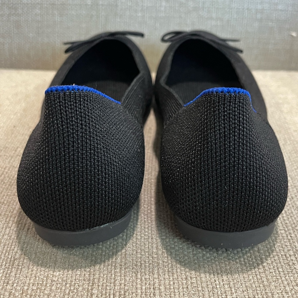 NEW Rothy’s Ballet Flat Black Size 7.5 - Picture 6 of 7